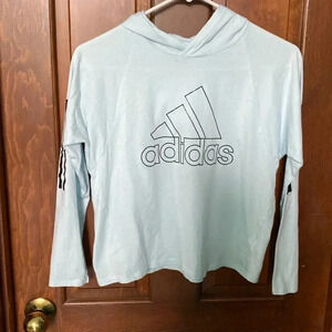 Girls Adidas Lightweight Hoodie